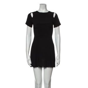 Reformation super black dress size 0 perfect condition